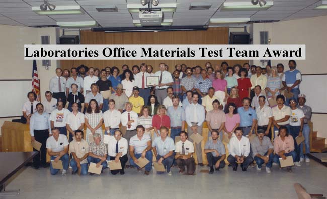 WSTF Laboratories Materials Test Team