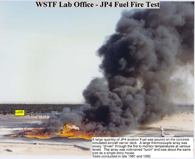 JP4 reimbursable test fire