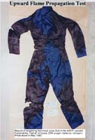 Shuttle astronaut jump suit