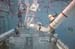 EVA astronaut training in the Weightless Environment Training Facility (WETF).