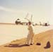 Terry Slezak documenting a Space Shuttle landing.