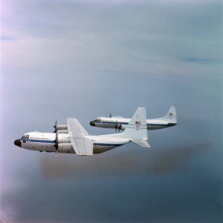 NASA C-130 and P-3 Earth Resources Aircraft 