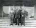 Johnsville, PA, Navy Acceleration Lab (July 1965) Navy Hospital Corpsmen assigned to Manned Space Flight Center.  Back (L-R) Jerry Kingsmill, Bob Stevenson.  Front (L-R) Bob Thomas, Mike Fox, Jim Tyler