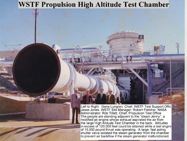 WSTF high altitude test chamber 