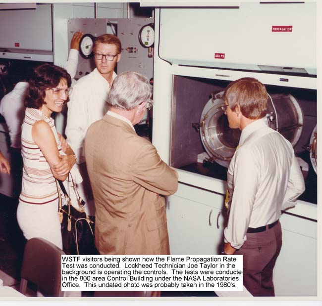 Propagation Rate Test Chamber 