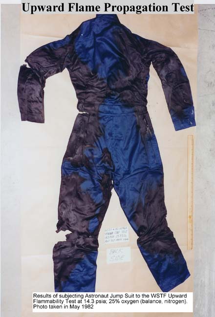 Shuttle astronaut jump suit