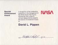 David Pippen Special Achievement Award 