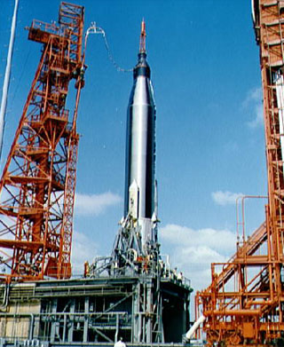 Preparation for launch of Mercury-Atlas 9.                       