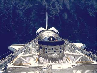 Orbiter Docking System (ODS) and Spacelab
