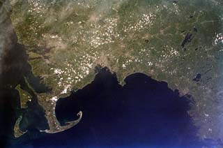 Earth view of Cape Cod