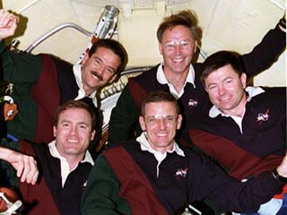 STS-74 crew shot