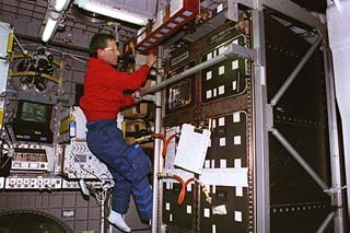 STS-79 mission specialist Jay Apt