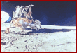 Apollo 14 lunar landing & US Flag
